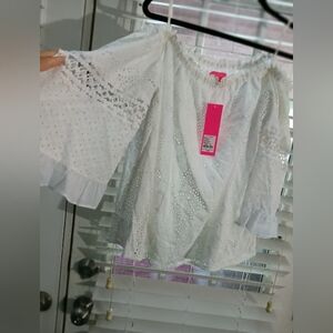 Lilly Pulitzer off the shoulder top